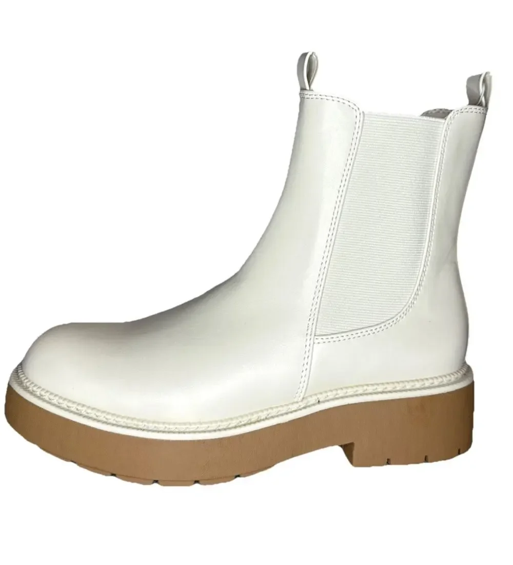 A New Day Women's Demi Ankle Boots Off White Size 7